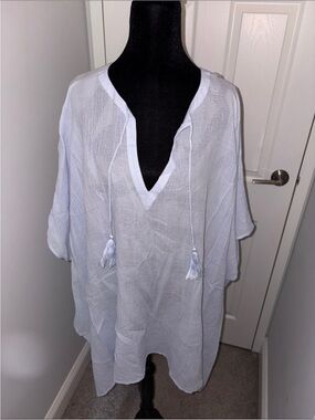 Banana Republic Pale Blue Swim Coverup